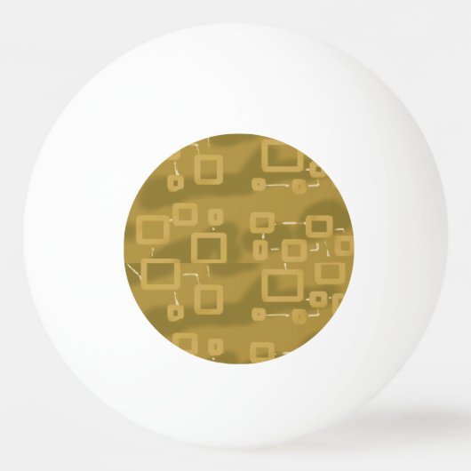 Popcorn Anime Vliegende Databus Ping Pong Ball (Achterkant)