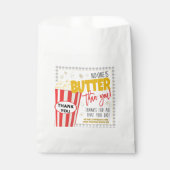 Popcorn Appreciation Favor Treat Tassen Bedankzakje (Voorkant)