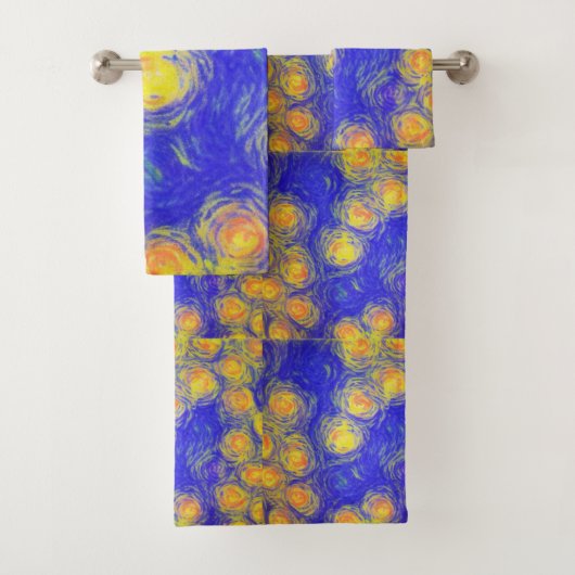 Popcorn Art Bad Handdoek (Insitu)