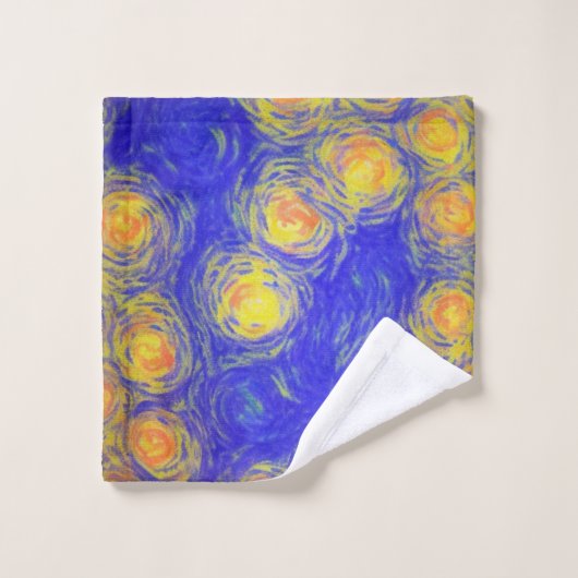 Popcorn Art Bad Handdoek (Wasdoekje)