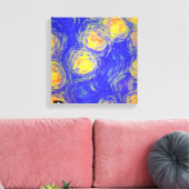 Popcorn Art Canvas Afdruk (Insitu (Woonkamer))
