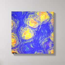 Popcorn Art Canvas Afdruk