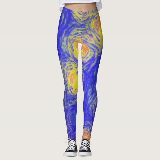 Popcorn Art Leggings (Voorkant)