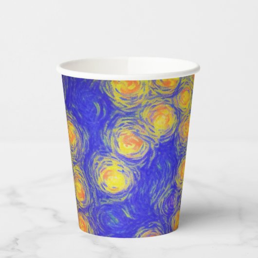 Popcorn Art Papieren Bekers (Links)