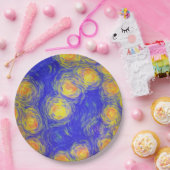 Popcorn Art Papieren Bordje (Feest)