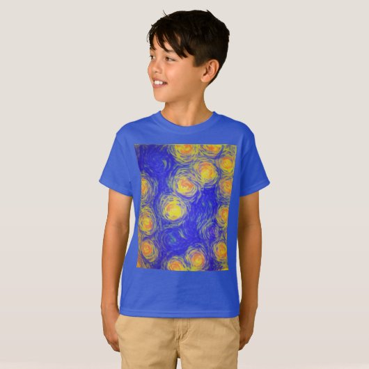 Popcorn Art T-shirt (Voorkant volledig)