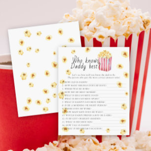 Popcorn baby shower Wie kent papa beste spel
