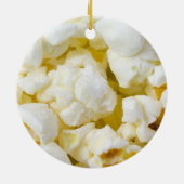 Popcorn Ball kerstversiering Keramisch Ornament (Achterkant)