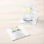 Popcorn Balls Recipe Kartonnen Onderzetters (Insitu)