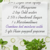 Popcorn Balls Recipe Theedoek (Gevouwen)