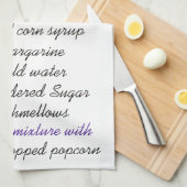 Popcorn Balls Recipe Theedoek (Quarter Fold)
