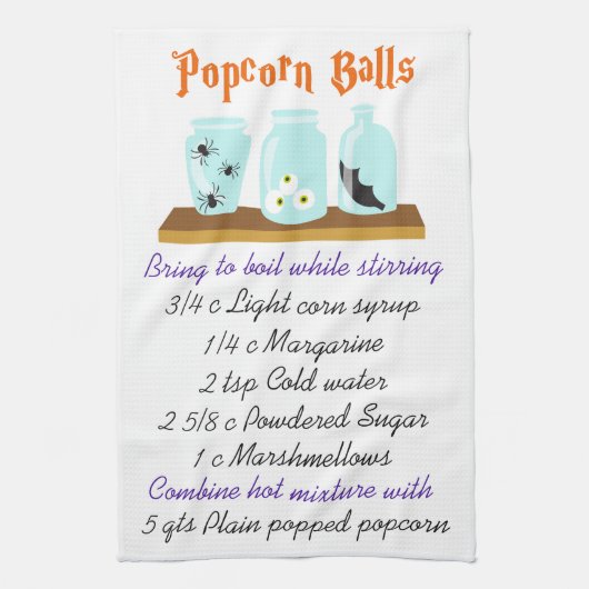 Popcorn Balls Recipe Theedoek (Verticaal)