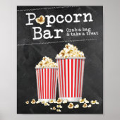 Popcorn Bar Poster (Voorkant)