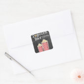 Popcorn Bar Stickers (Envelop)