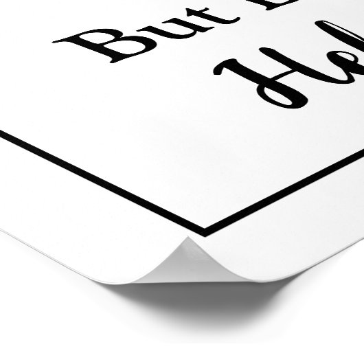 Popcorn Bar | Trouwbord Poster (Hoek)