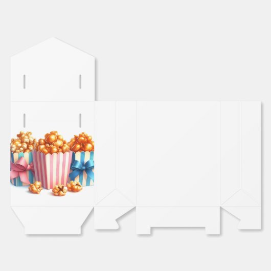 popcorn bedankdoosjes (Ongevouwen)