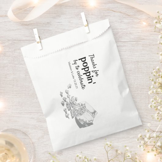 Popcorn Bedankzakje (Geknipt)
