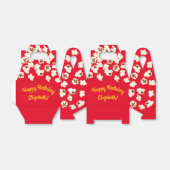 Popcorn Birthday Party Movie Theater Bedankdoosjes (Uitgevouwen)