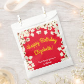 Popcorn Birthday Party Movie Theater Bedankzakje (Geknipt)