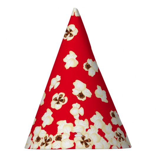 Popcorn Birthday Party Movie Theater Feesthoedjes (Rechts)