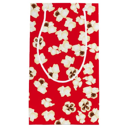 Popcorn Birthday Party Movie Theater Klein Cadeauzakje (Voorkant)