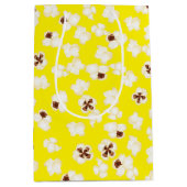 Popcorn Birthday Party Movie Theater Medium Cadeauzakje (Voorkant)