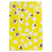 Popcorn Birthday Party Movie Theater Medium Cadeauzakje (Achterkant)