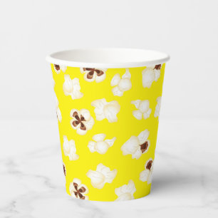 Popcorn Birthday Party Movie Theater Papieren Bekers