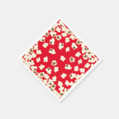 Popcorn Birthday Party Movie Theater Servet (Hoek)