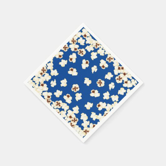 Popcorn Birthday Party Movie Theater Servet (Hoek)