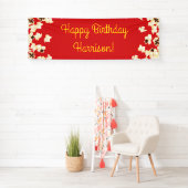 Popcorn Birthday Party Movie Theater Spandoek (Insitu)