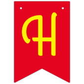 Popcorn Birthday Party Movie Theater Vlaggetjes (Tweede vlag)