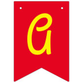 Popcorn Birthday Party Movie Theater Vlaggetjes (Derde vlag)