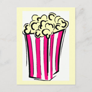 Popcorn Box Briefkaart