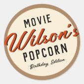 Popcorn Box Stickers (Voorkant)