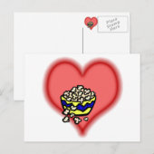 popcorn briefkaart (Voorkant / Achterkant)