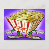 Popcorn Briefkaart (Voorkant)