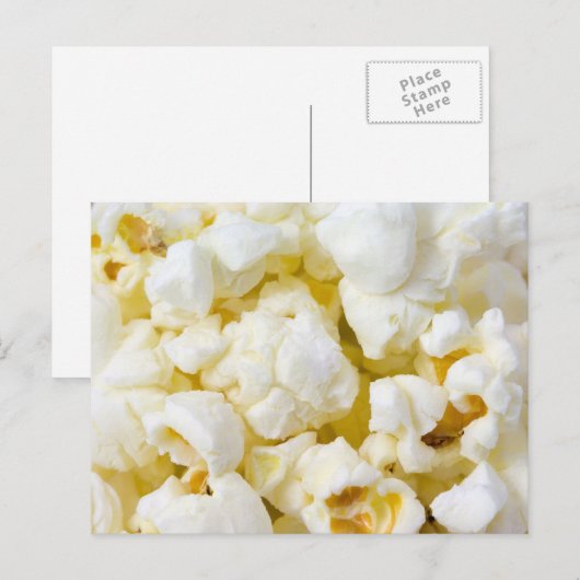 Popcorn Briefkaart (Voorkant / Achterkant)