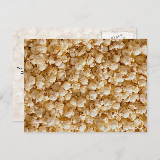 Popcorn Briefkaart (Voorkant / Achterkant)