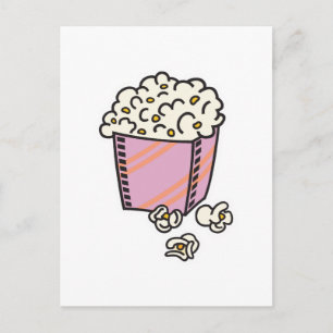 popcorn briefkaart