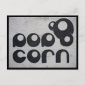 popcorn briefkaart (Voorkant)