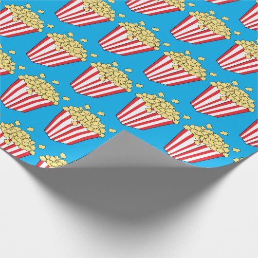 Popcorn Buckets Leuke filmliefhebber Cadeaupapier (Hoek)