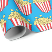 Popcorn Buckets Leuke filmliefhebber Cadeaupapier (Rol Hoek)