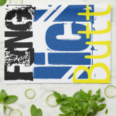 Popcorn Butter Movie Night Towel Theedoek (Gevouwen)