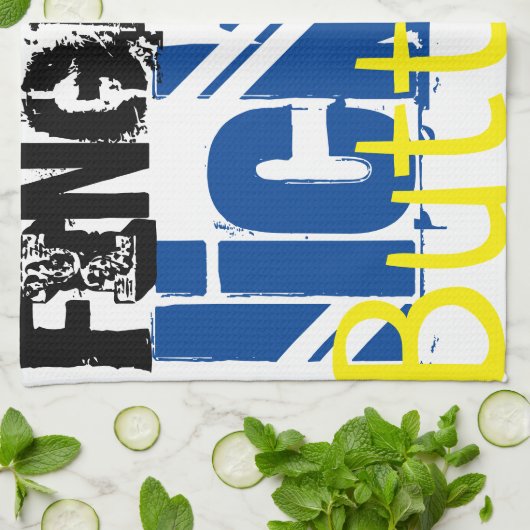 Popcorn Butter Movie Night Towel Theedoek (Gevouwen)