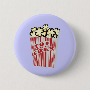 Popcorn Button! Ronde Button 5,7 Cm