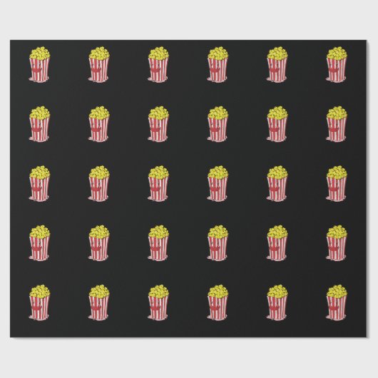 Popcorn Cadeaupapier (Vlak)