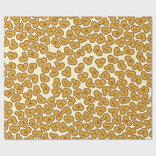 Popcorn Cadeaupapier (Vlak)
