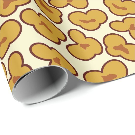 Popcorn Cadeaupapier (Rol Hoek)