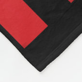 Popcorn Carnaval Kostuum Shirt Funny Red White Str Fleece Deken (Hoek)